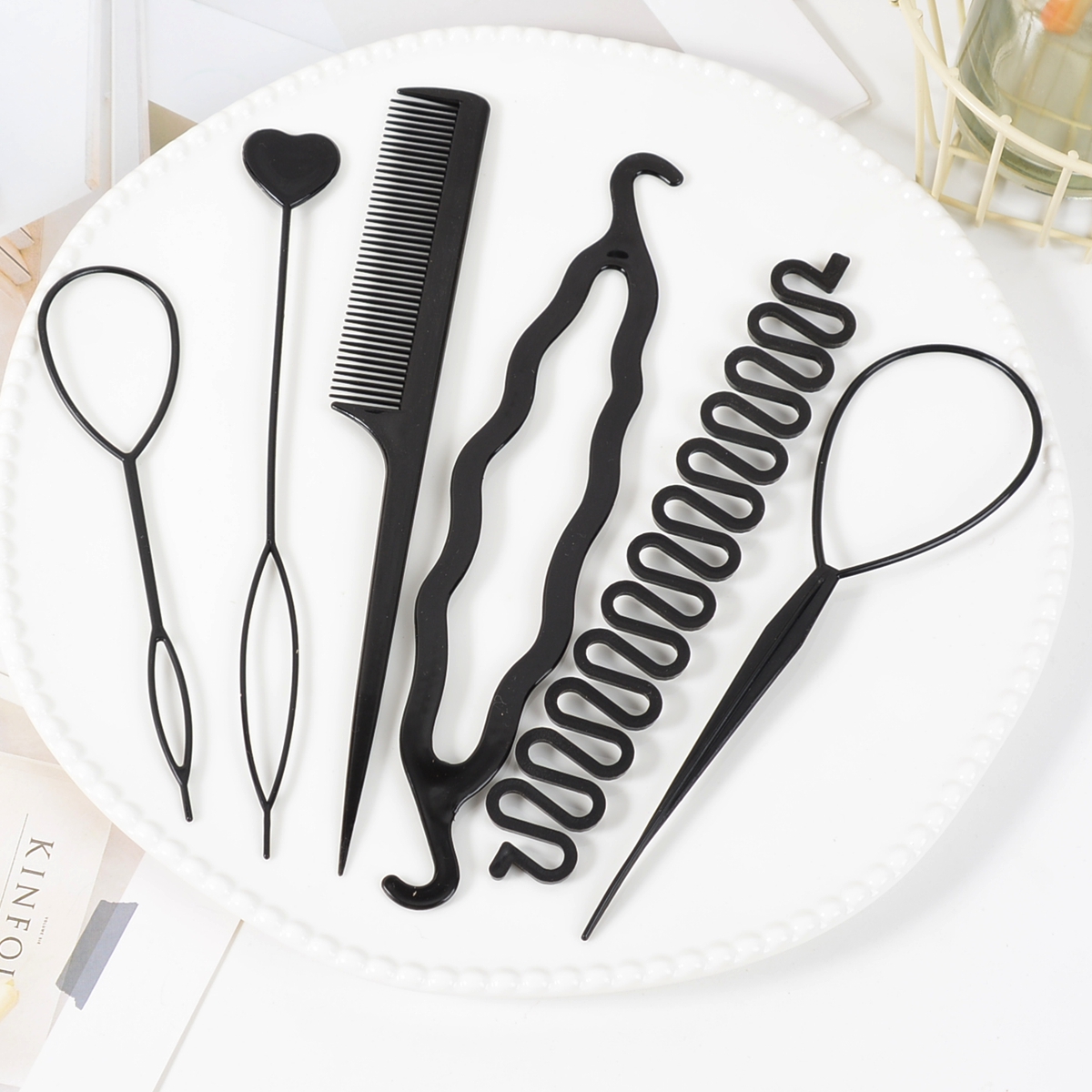 6Pcs/Set Multiple Magic Hair B - Donut Making Machine avaliação e preço