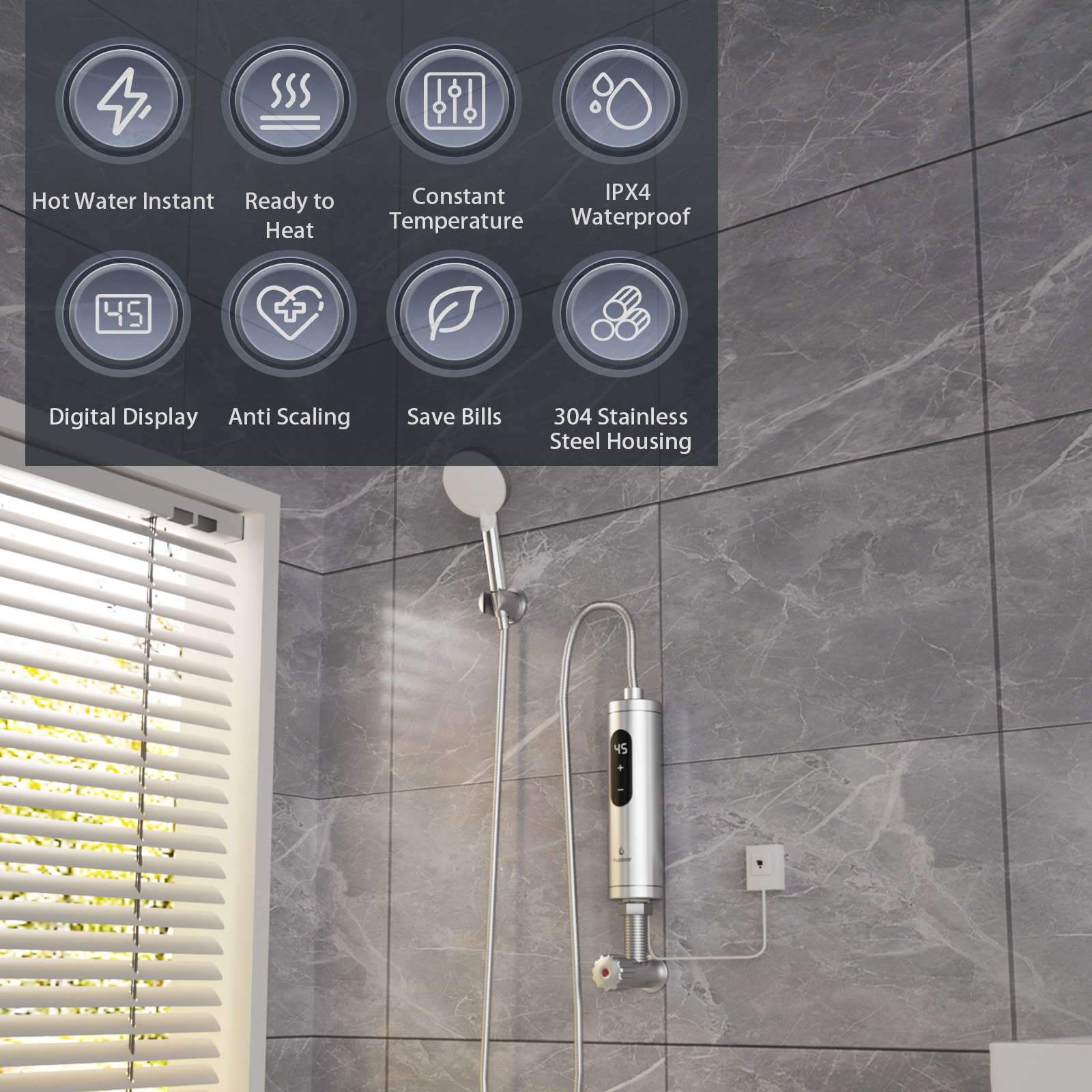 Fudeer Water Heater Electric I - Commercial Kitchen Sink avaliação e preço
