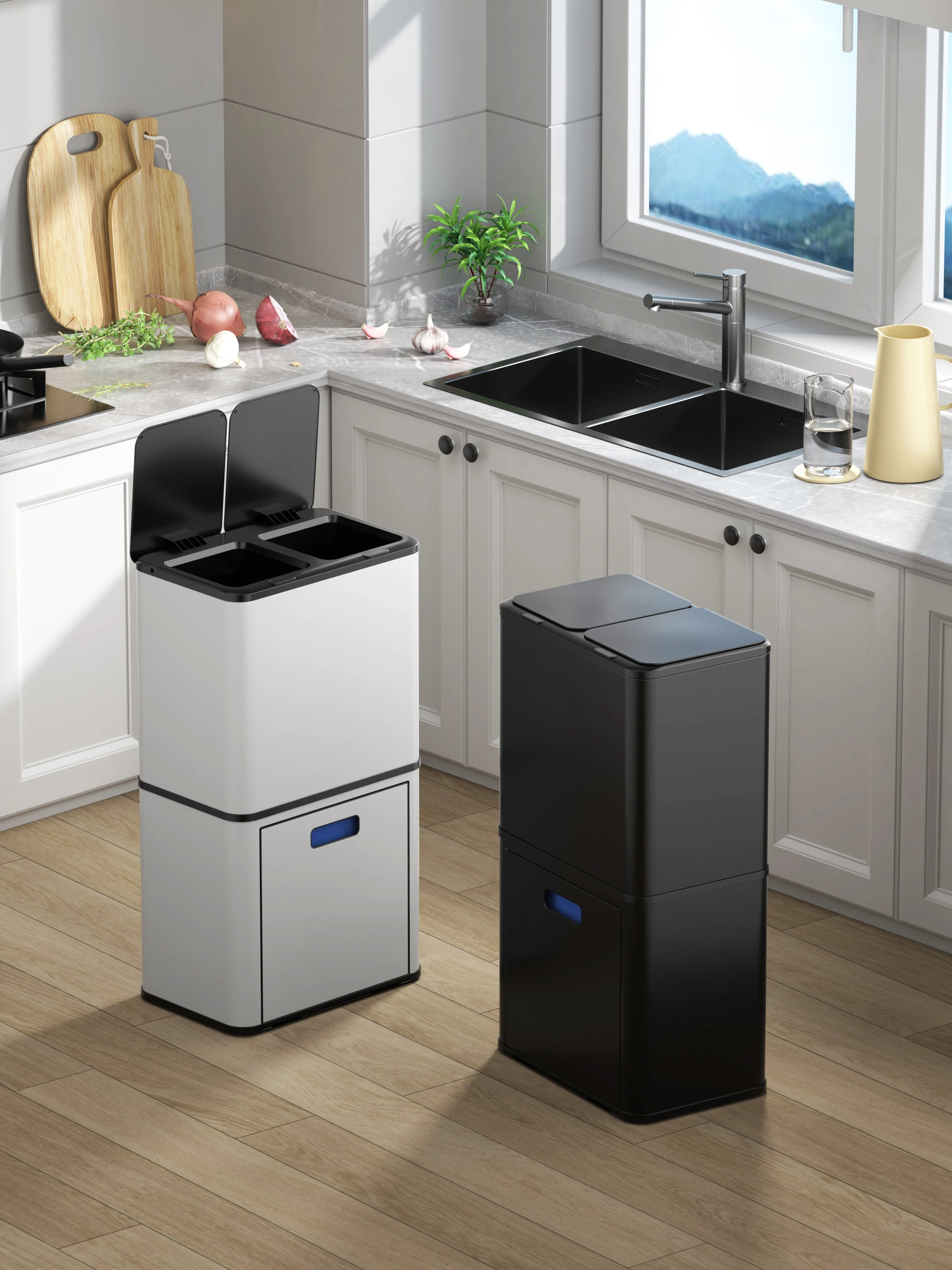 2025 hot sale Diaper Bin Stain - Commercial Kitchen Trash Can avaliação e preço
