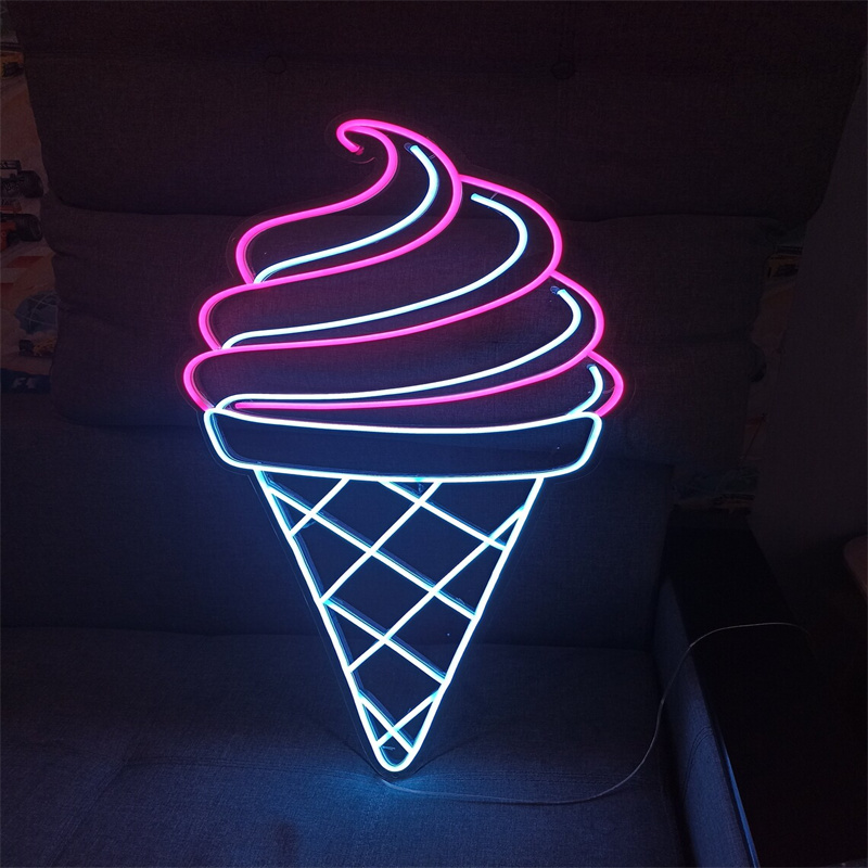 Ice Cream LED Neon Light | Wal - Commercial Kitchen Light avaliação e preço