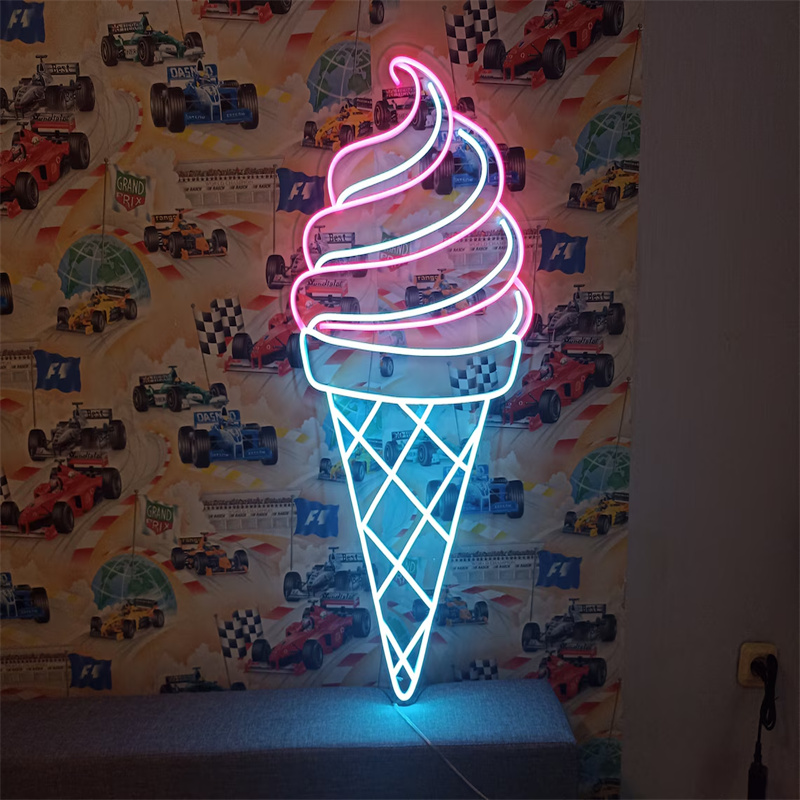 Ice Cream LED Neon Light | Wal - Commercial Kitchen Light avaliação e preço