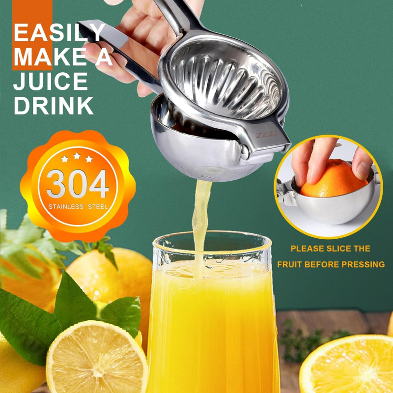 TAZZ Upgraded Commercial Lemon - Commercial Kitchen Juicer avaliação e preço