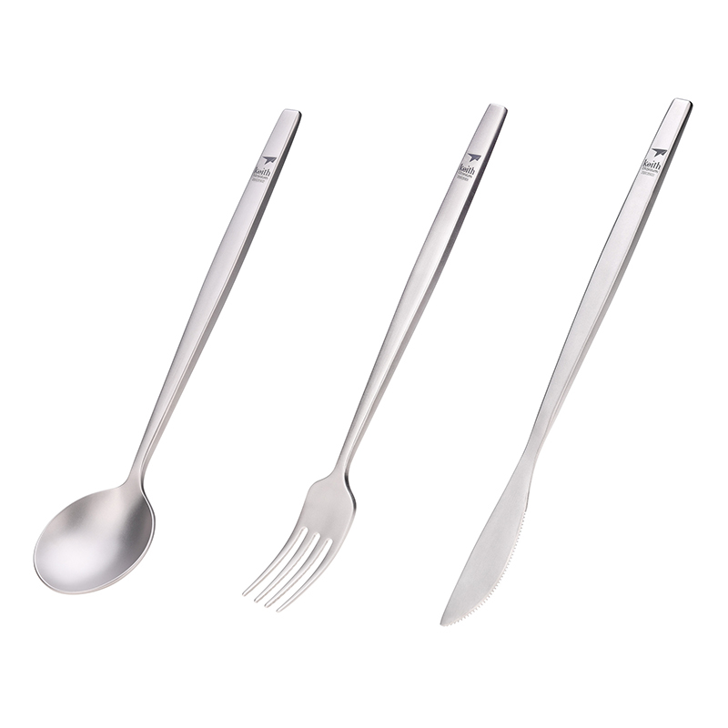 Keith Titanium Portable Spoon  - Commercial Kitchen Knife Set avaliação e preço
