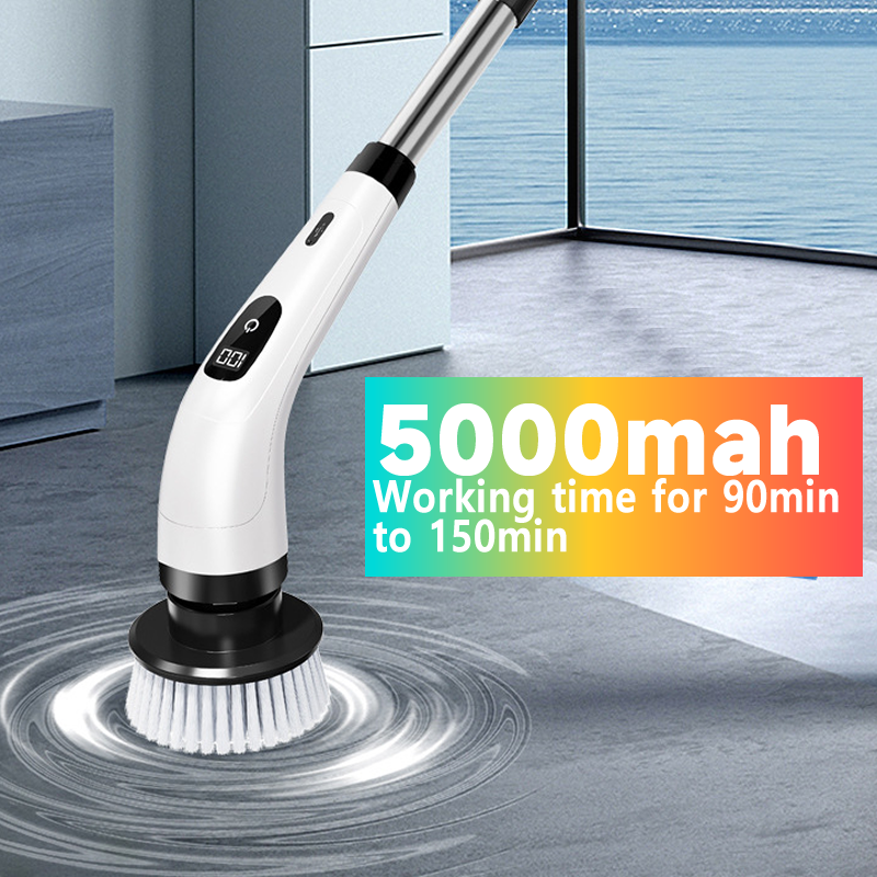 Cordless Household Spin Scrubb - Commercial Kitchen Cleaning avaliação e preço