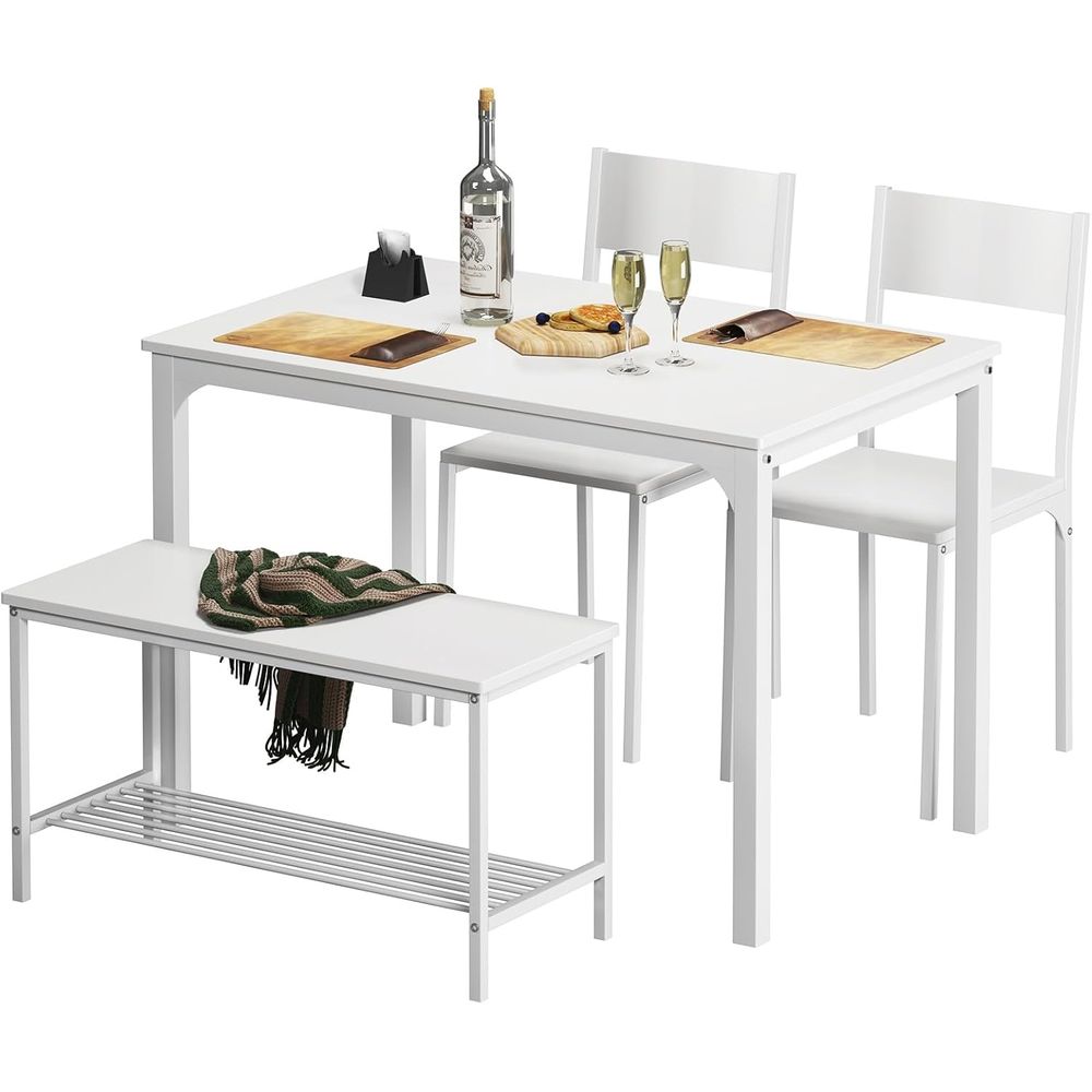 4 Pieces Dining Table Set, 43. - Commercial Kitchen Set avaliação e preço