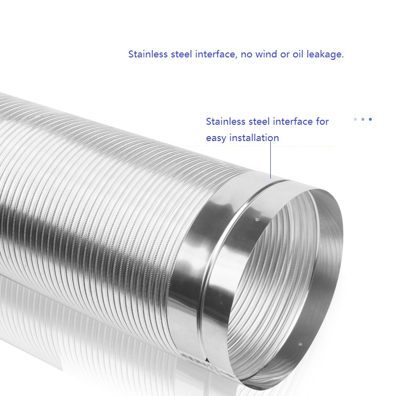 Φ90-180mm Pure Aluminum Smoke  - Commercial Kitchen Ventilation avaliação e preço