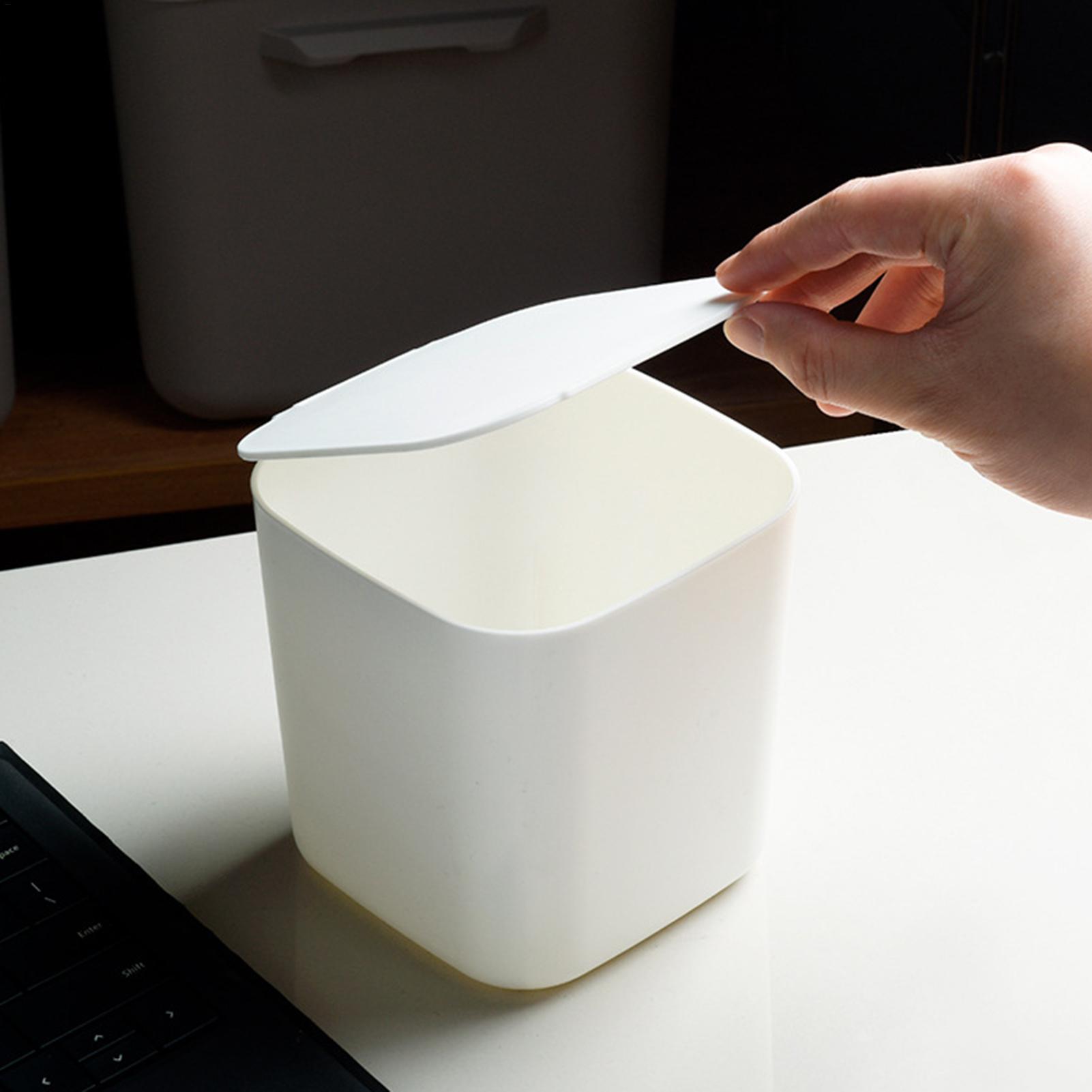 Mini Trash Can with Lid Small  - Commercial Kitchen Trash Can avaliação e preço