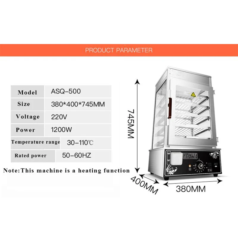 LXT Commercial Heavy Duty Bun  - Commercial Steamer Cabinet avaliação e preço