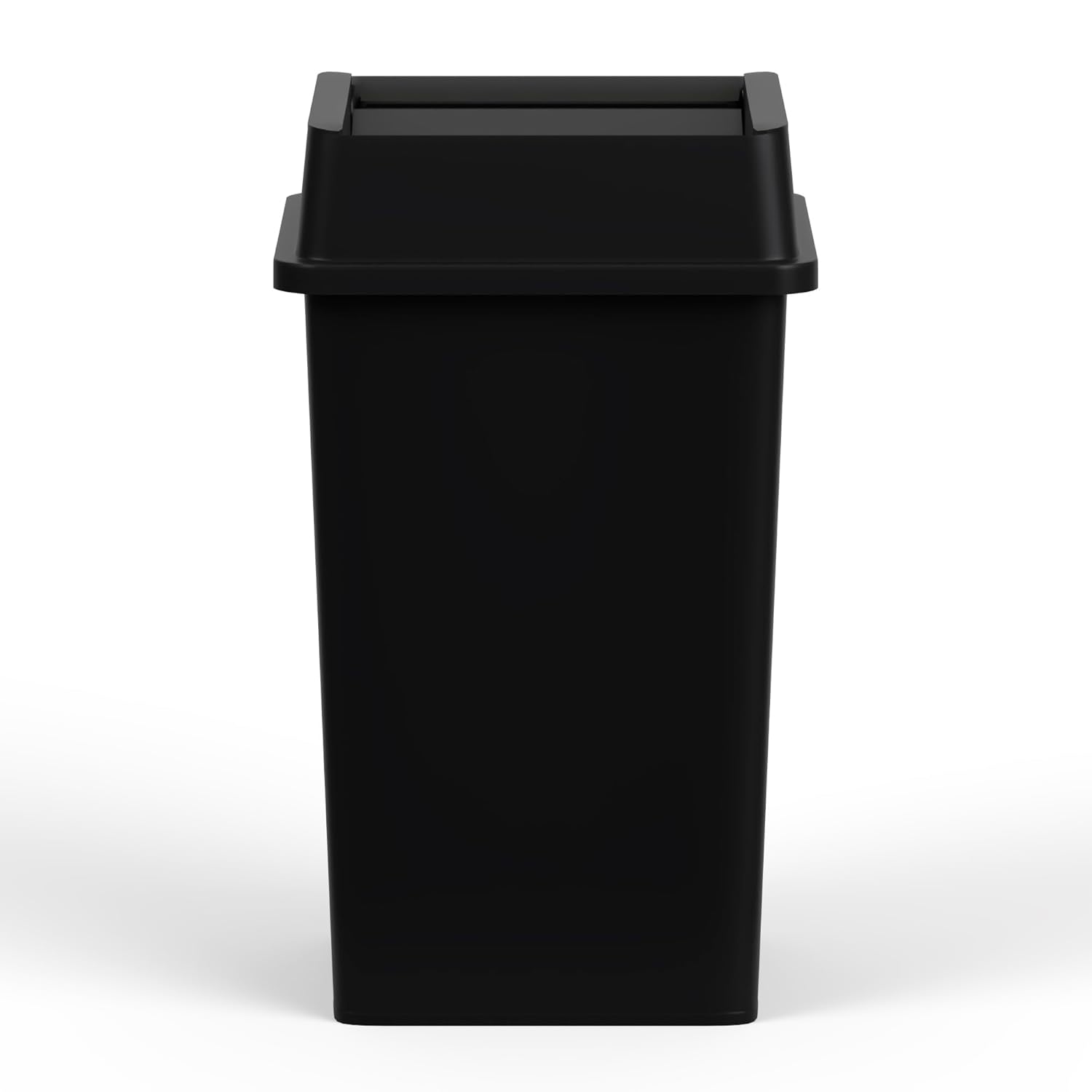 35 Gallon Black Square Commerc - Commercial Kitchen Trash Can avaliação e preço