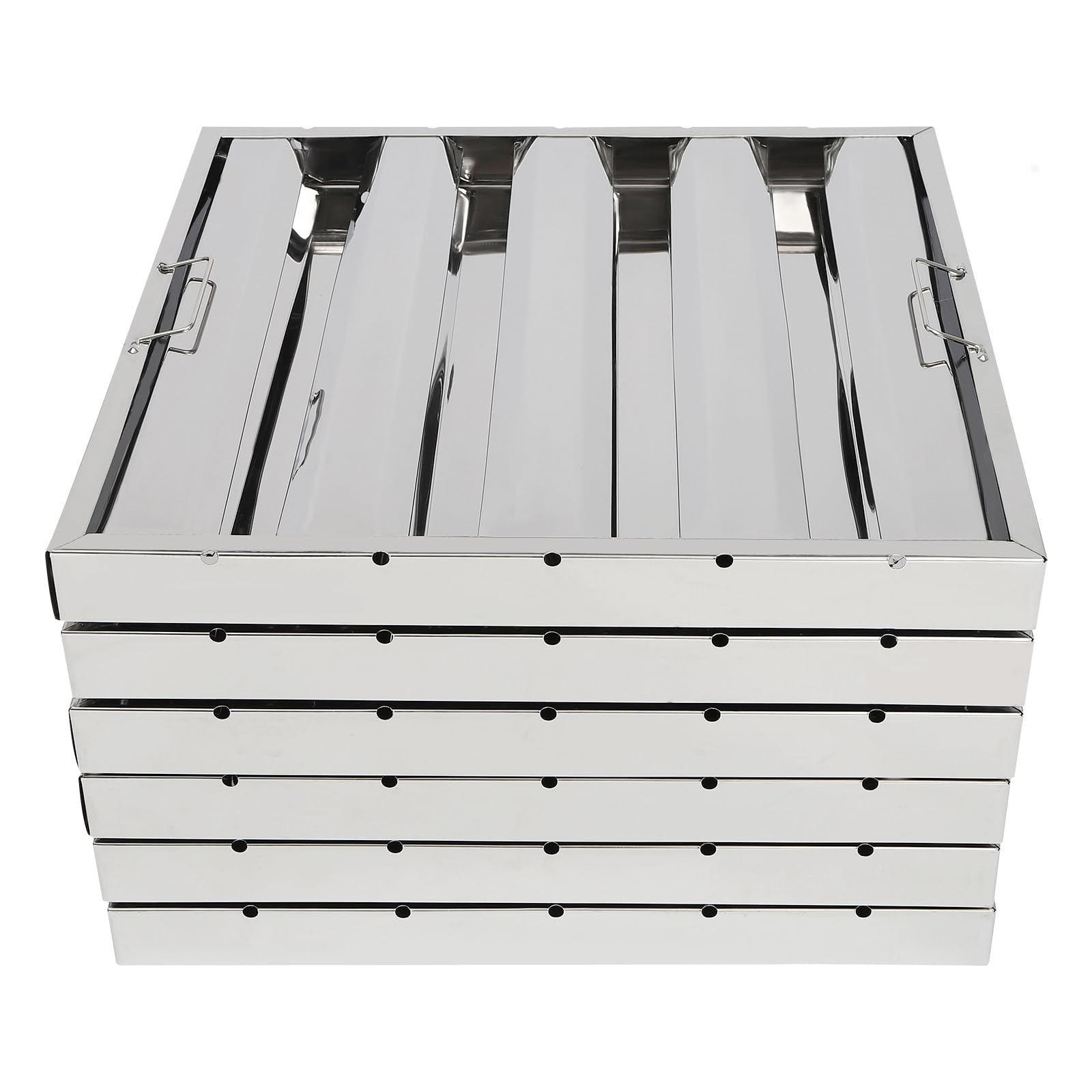 6 Pack Hood Filters, Stainless - Commercial Kitchen Exhaust Hood avaliação e preço