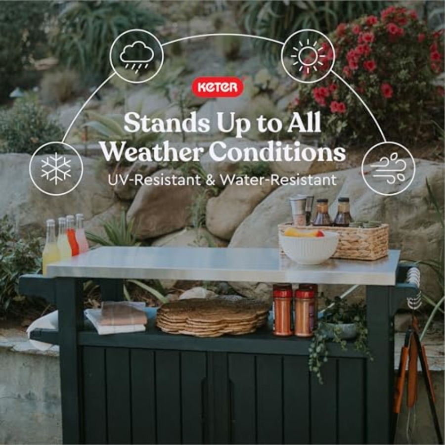 Unity XL Portable Outdoor Tabl - Commercial Kitchen Prep Table With Storage avaliação e preço
