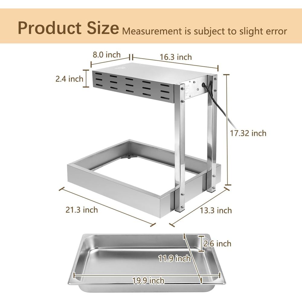 French Fry Warmer, Commercial  - Commercial Kitchen Light avaliação e preço