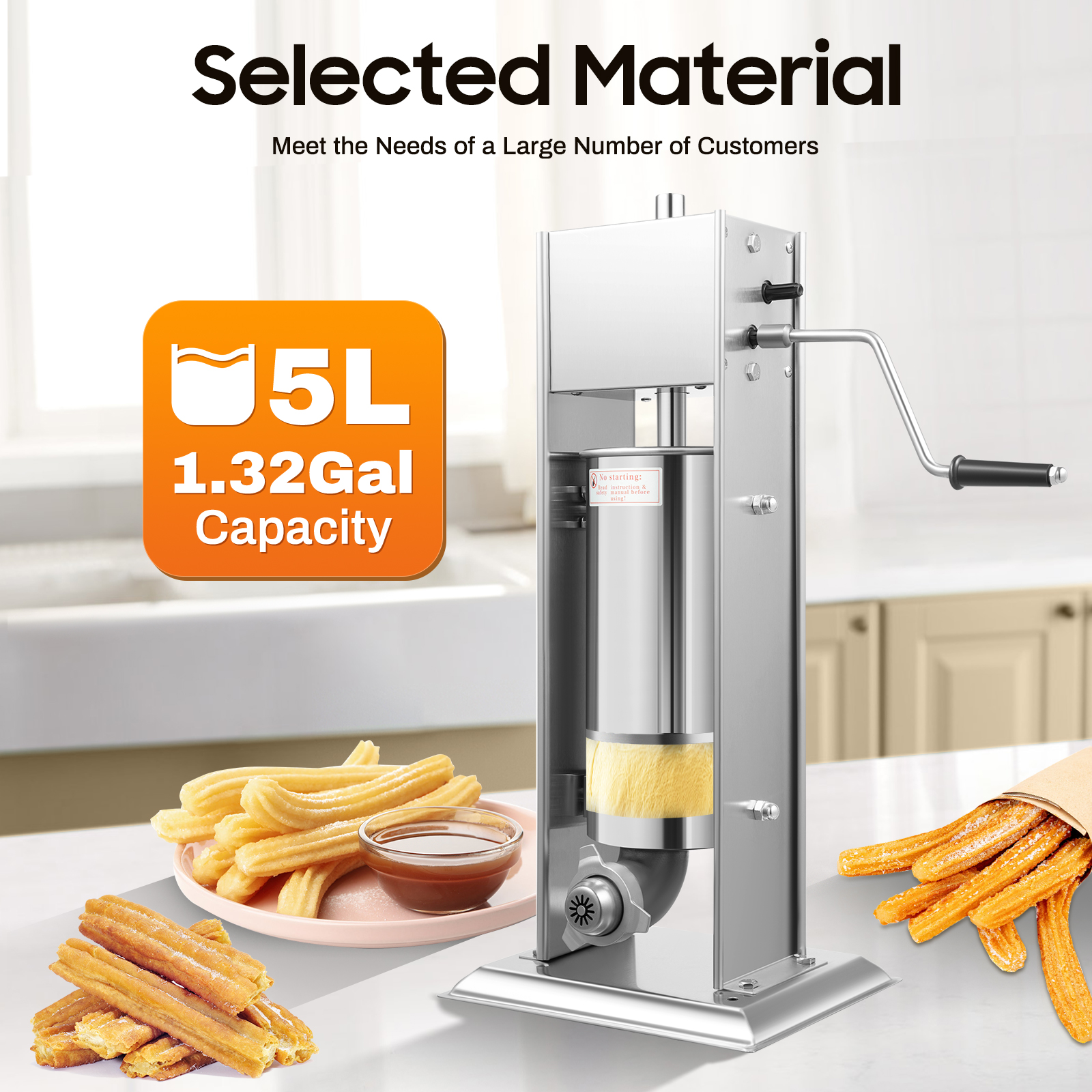 5L Commercial Stainless Steel  - Donut Making Machine avaliação e preço