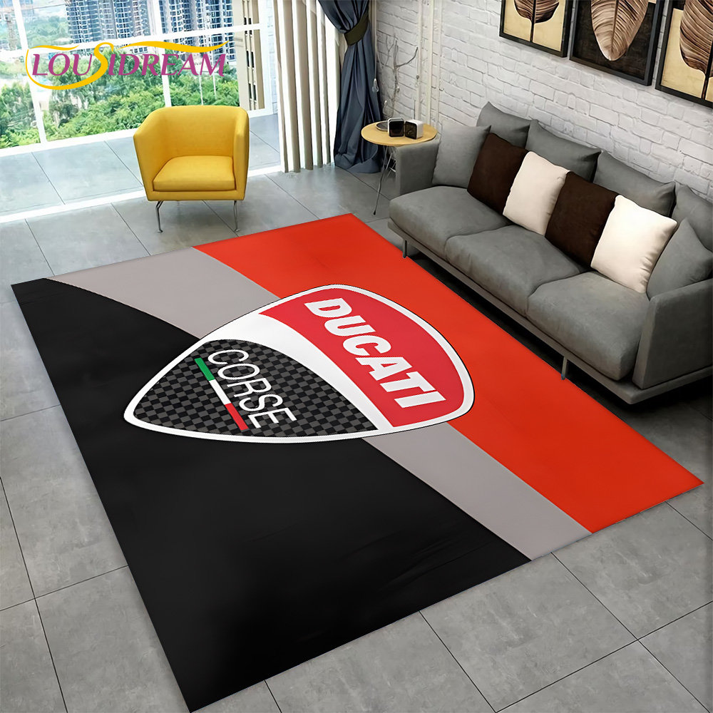 3D D-Ducati Pattern Area Rug L - Commercial Kitchen Non Slip Flooring avaliação e preço