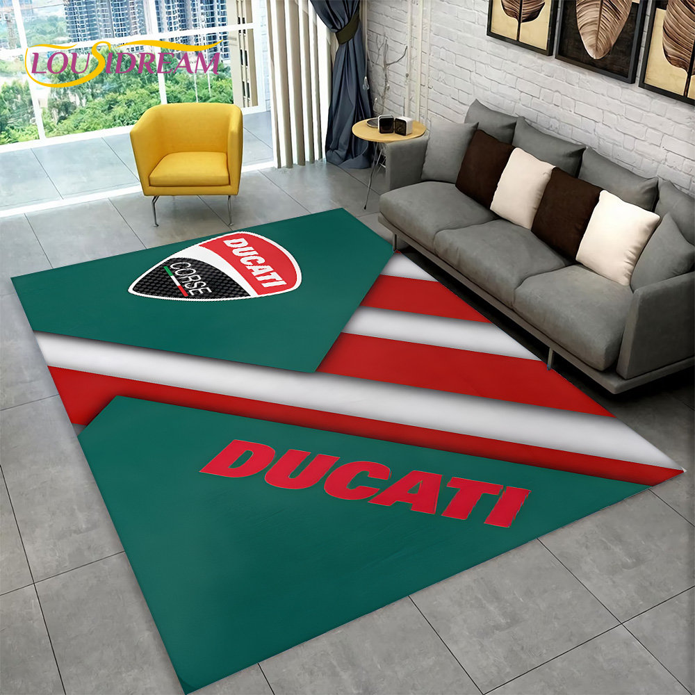 3D D-Ducati Pattern Area Rug L - Commercial Kitchen Non Slip Flooring avaliação e preço