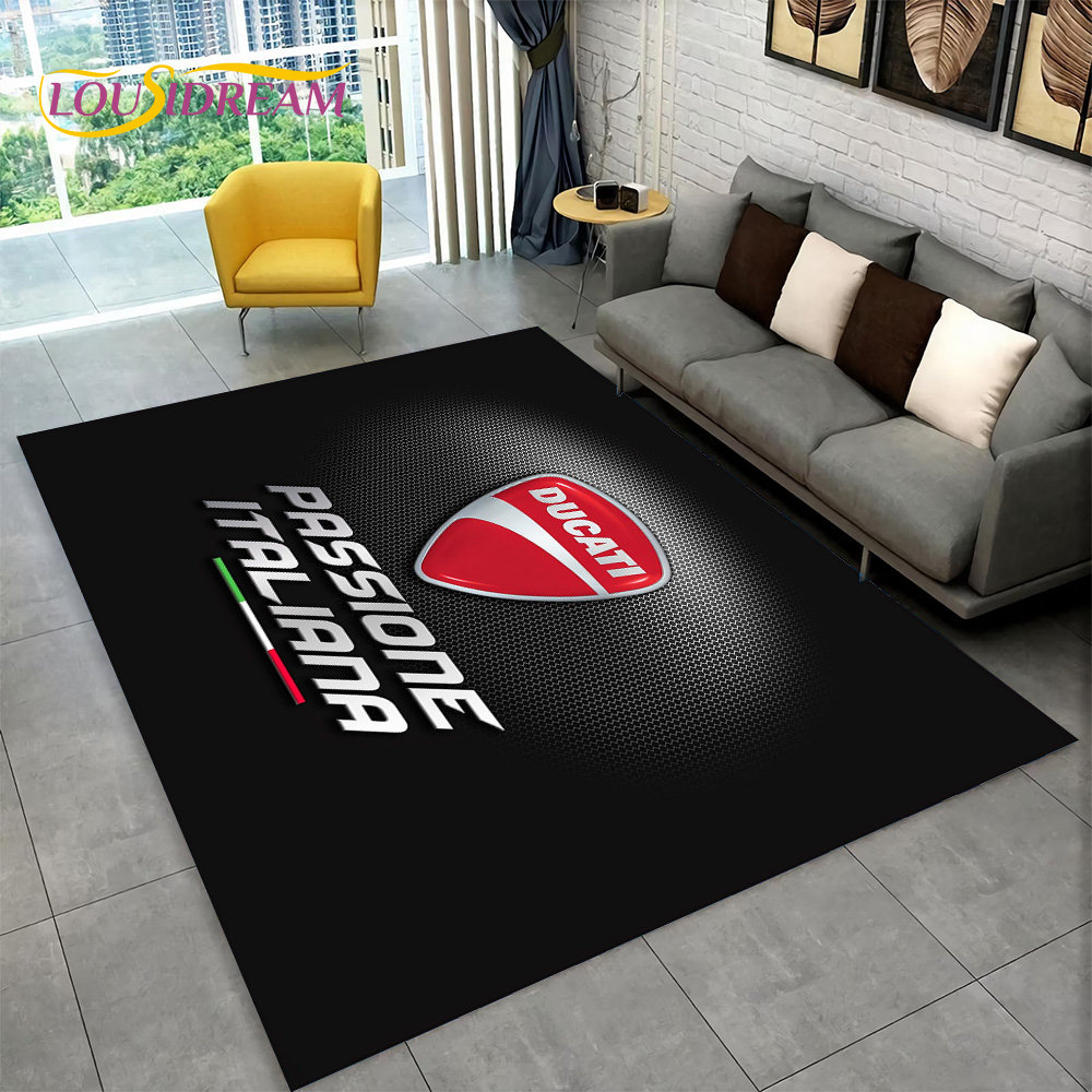 3D D-Ducati Pattern Area Rug L - Commercial Kitchen Non Slip Flooring avaliação e preço