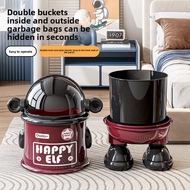 Cartoon household flip trash c - Commercial Kitchen Trash Can avaliação e preço