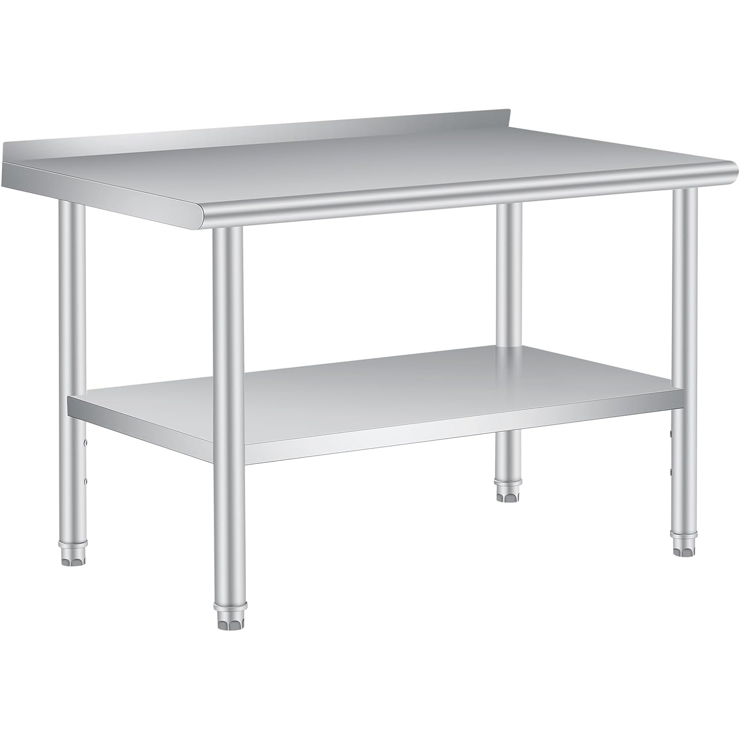 60”X 24”Stainless Steel Work T - Commercial Kitchen Prep Table With Storage avaliação e preço