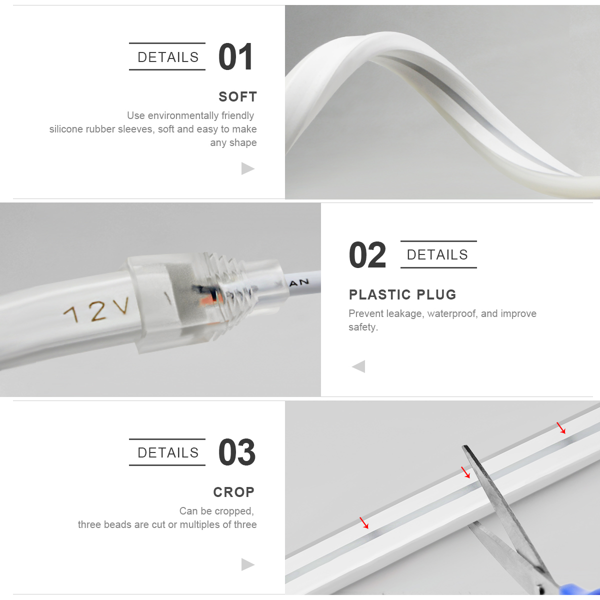 Smart Hand Sweep Neon Lights L - Commercial Kitchen Light avaliação e preço
