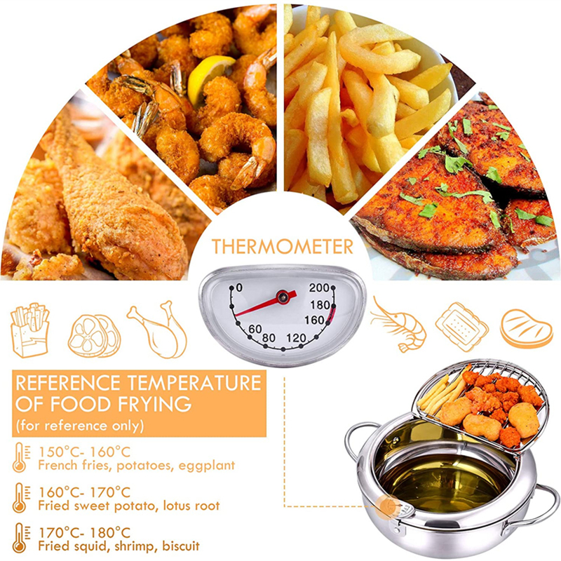 Japanese Deep Frying Pot with  - Commercial Kitchen Appliances avaliação e preço