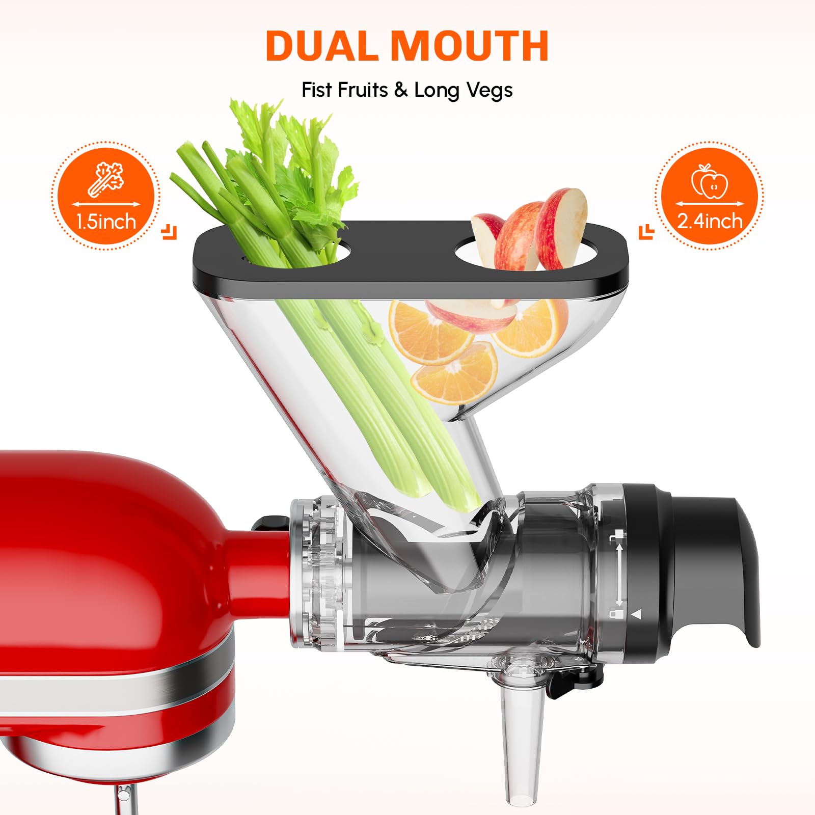 Masticating Juicer Attachment  - Commercial Kitchen Juicer avaliação e preço