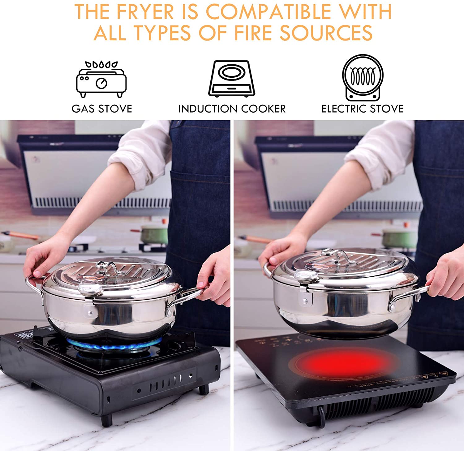 LMETJMA Japanese Deep Frying P - Commercial Kitchen Appliances avaliação e preço