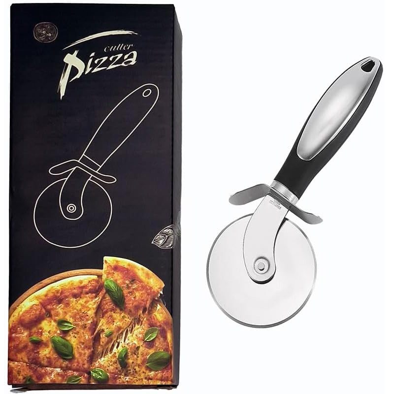 Stainless Steel Pizza Cutter W - Commercial Kitchen Cleaning avaliação e preço