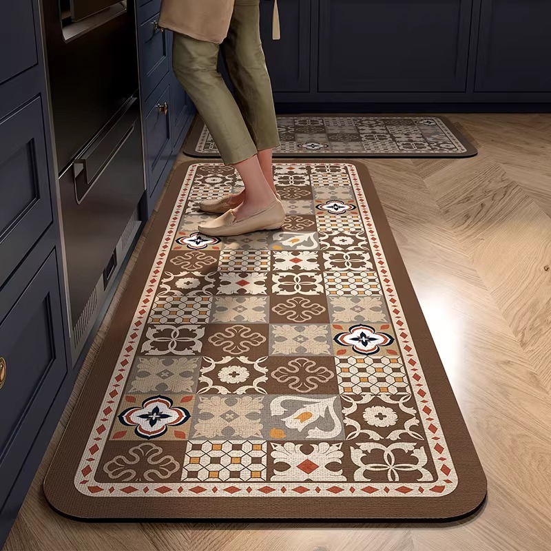 Carpet for Kitchen Floor Mat W - Commercial Kitchen Non Slip Flooring avaliação e preço