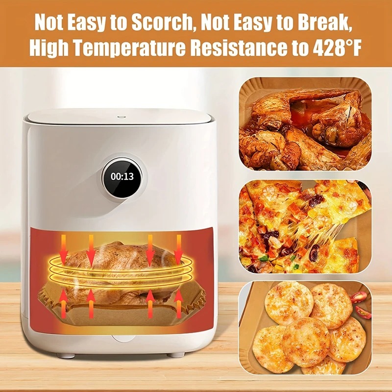 Air Fryer Paper Liners Disposa - Commercial Kitchen Appliances avaliação e preço