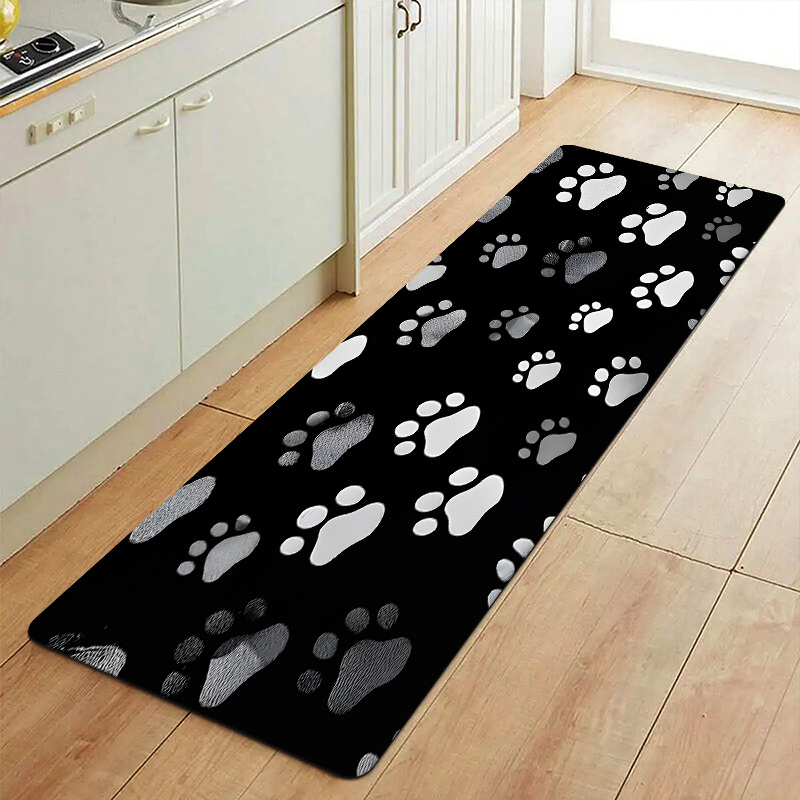 Animal Paw Print Carpet Mat Ru - Commercial Kitchen Non Slip Flooring avaliação e preço