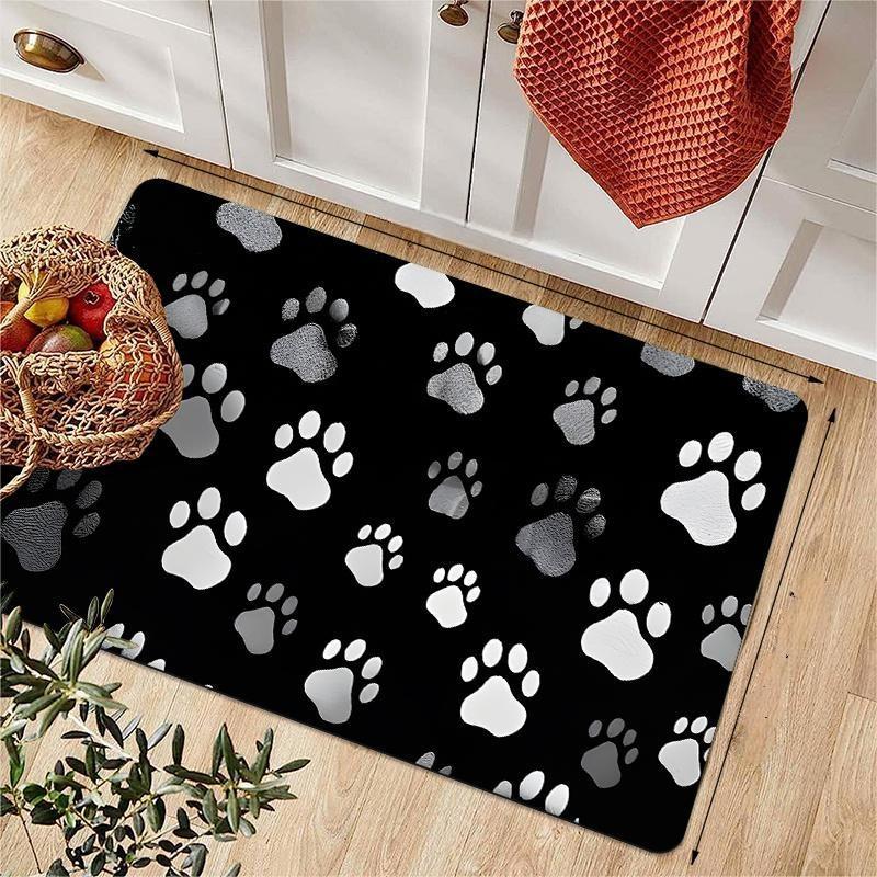 Animal Paw Print Carpet Mat Ru - Commercial Kitchen Non Slip Flooring avaliação e preço