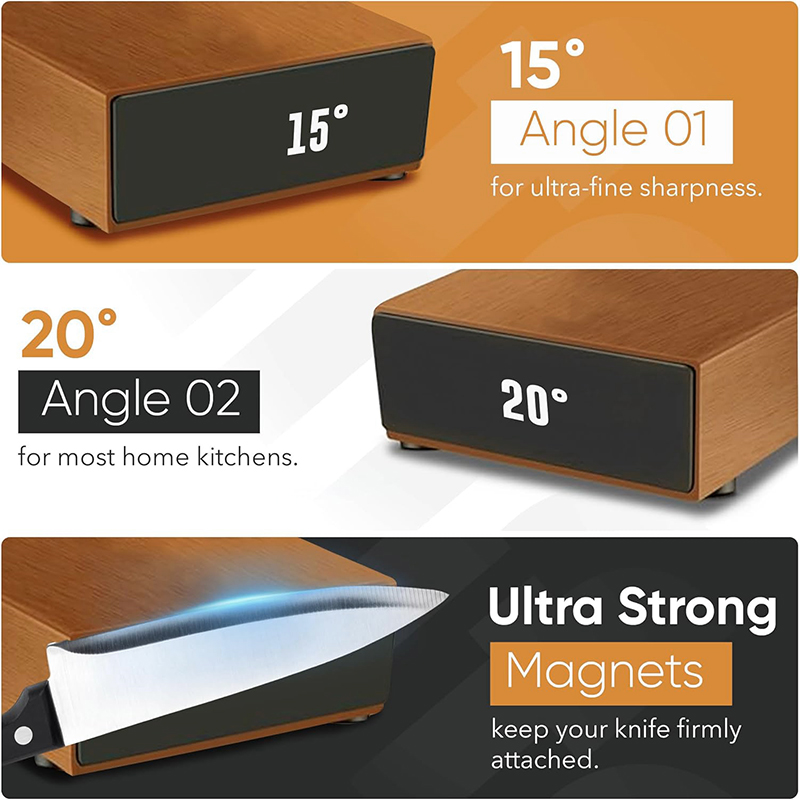 Niiruo Rolling Knife Sharpener - Commercial Kitchen Knife Set avaliação e preço