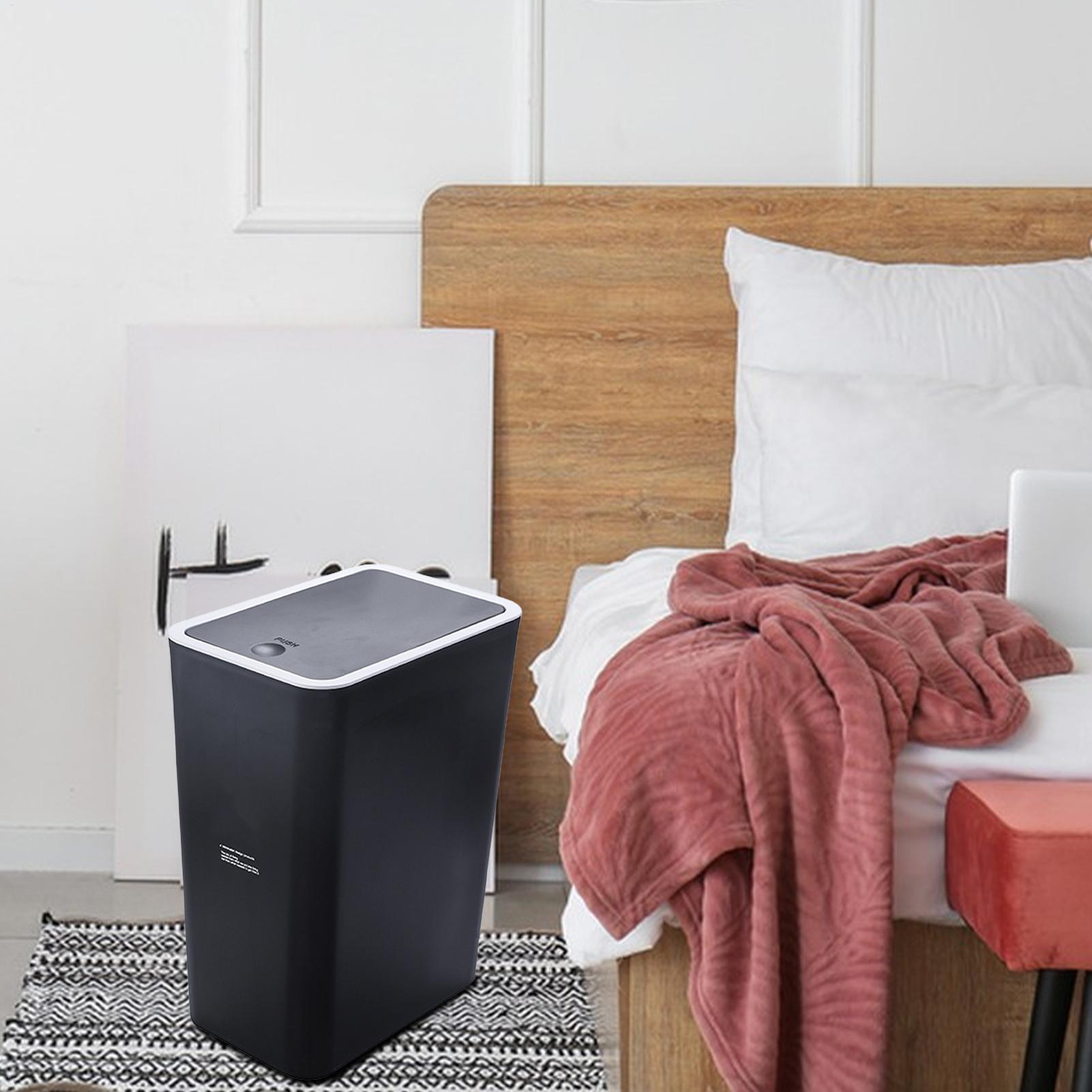 Bathroom Trash Can with Press  - Commercial Kitchen Trash Can avaliação e preço